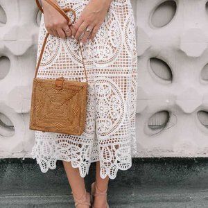 BRAND NEW! Poppy & Sage ‘Piper’ Basket Bag